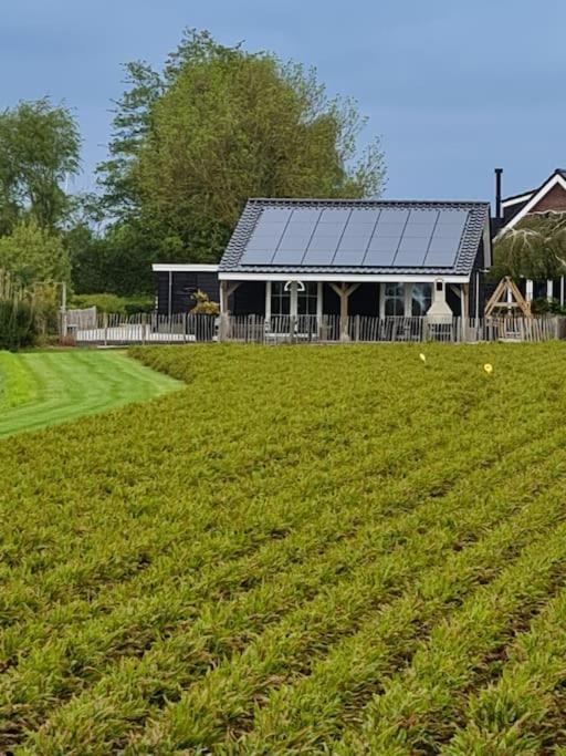 Wellness Chalet Met Jacuzzi, Sauna, Omheinde Tuin, Sint Annaland Exterior photo